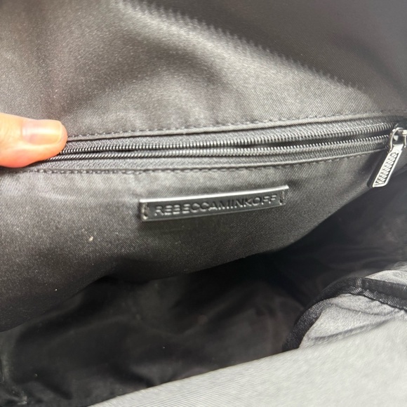 REBECCA MINKOFF girl gang Leather Backpack Black main image 5